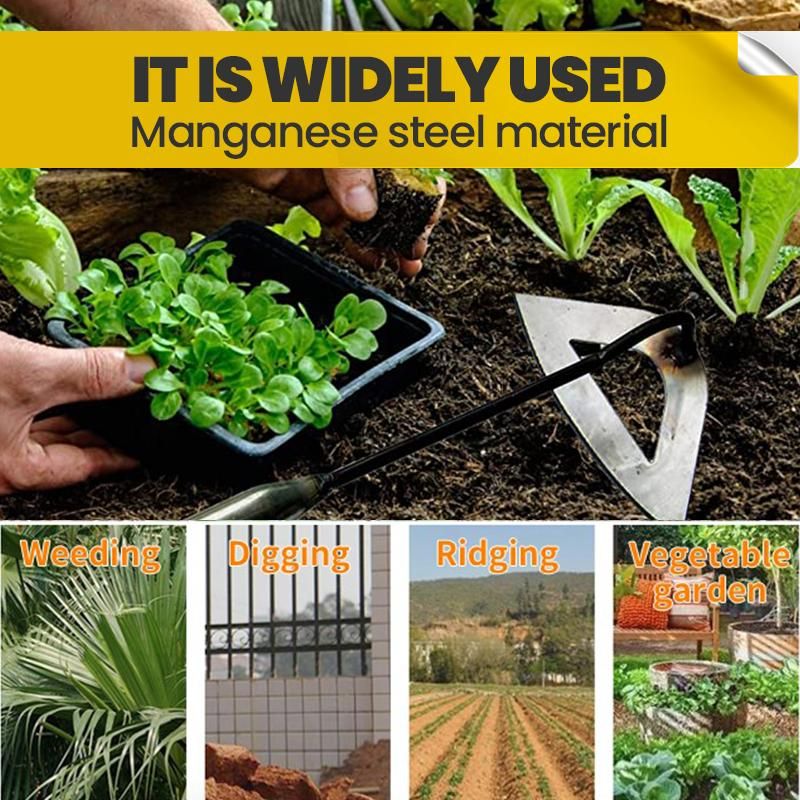 Gardinea® Hardened Hollow Hoe Tool