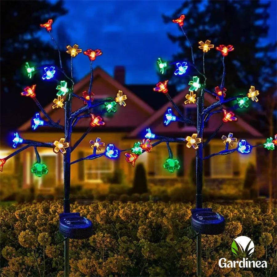 Gardinea® Cherry Blossom Solar Garden Lights