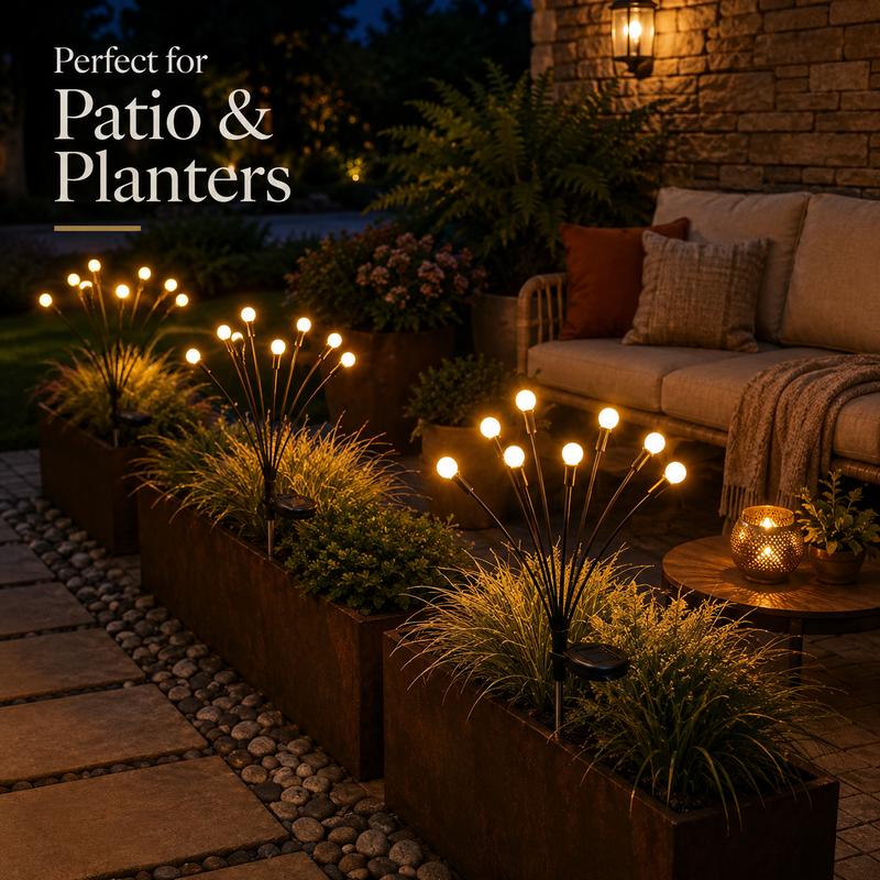 Gardinea® Outdoor Solar Firefly Lights