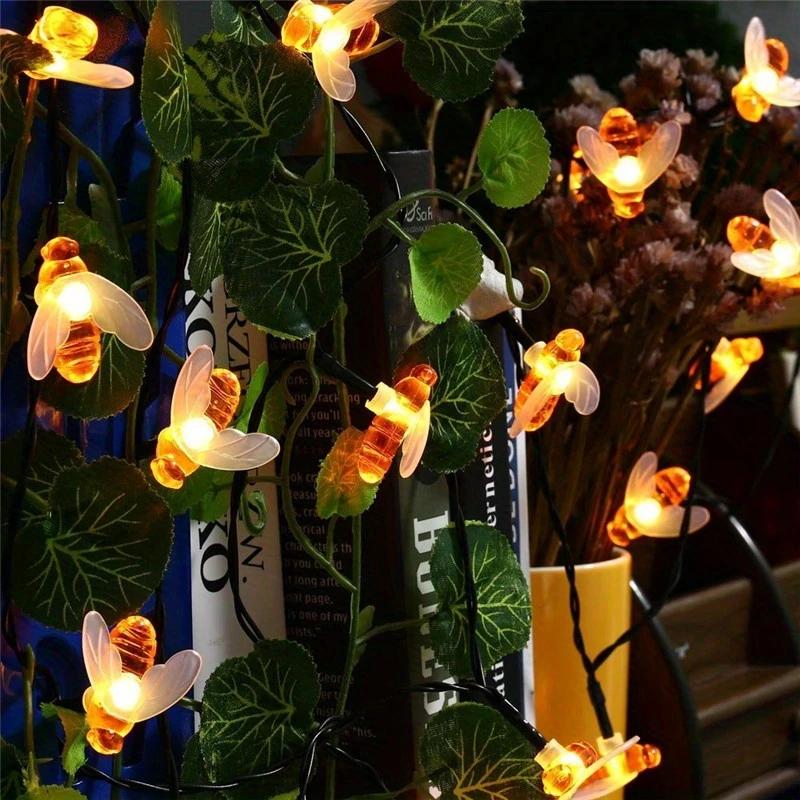 Gardinea® 50pc Bee String Lights