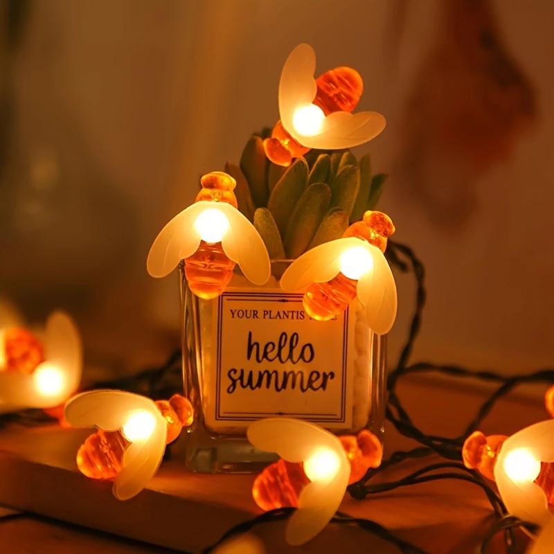 Gardinea® 50pc Bee String Lights