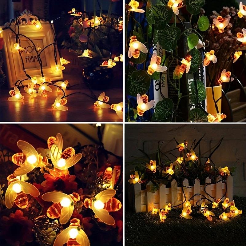 Gardinea® 50pc Bee String Lights