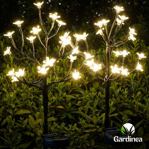 Gardinea® Cherry Blossom Solar Garden Lights