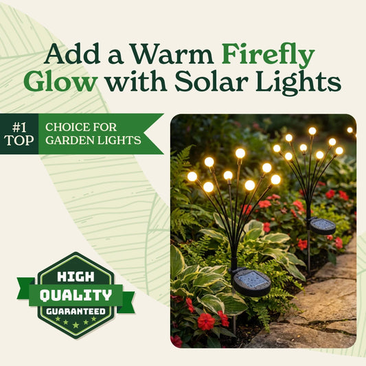 Gardinea® Outdoor Solar Firefly Lights