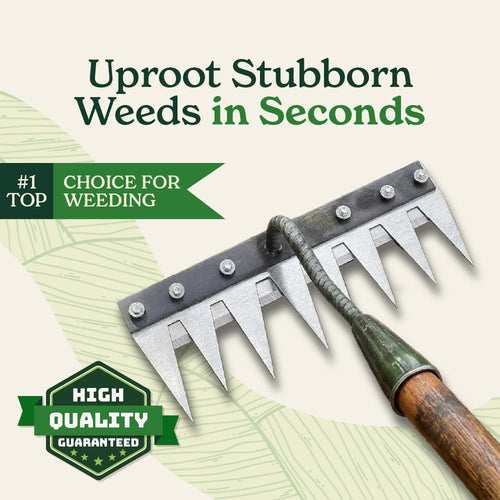 Gardinea® The Iron Weeding Rake 2.0