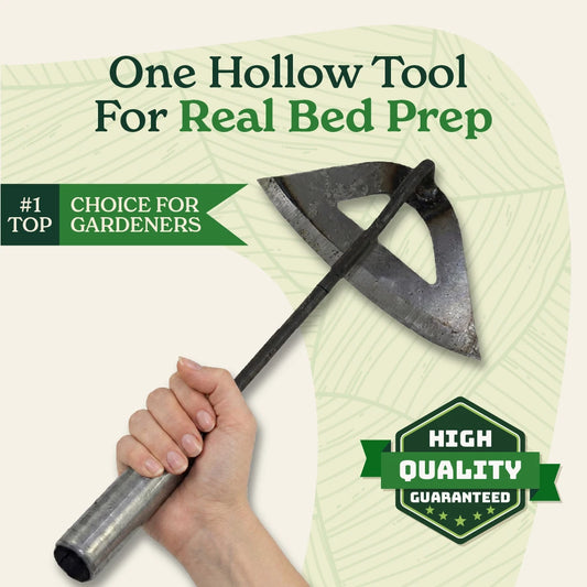 Gardinea® Hardened Hollow Hoe Tool