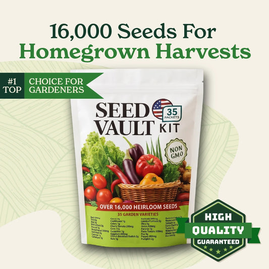 Gardinea® Vegetable Seed Vault Kit