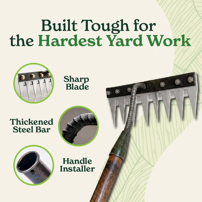 Gardinea® The Iron Weeding Rake 2.0