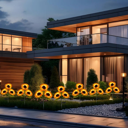 Gardinea® Solar Sunflower LED Lights