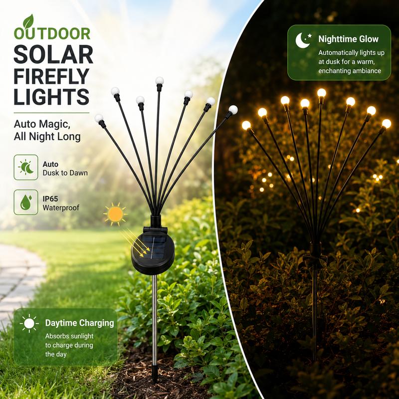 Gardinea® Outdoor Solar Firefly Lights