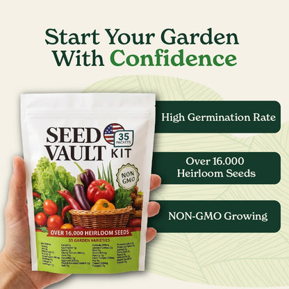 Gardinea® Vegetable Seed Vault Kit