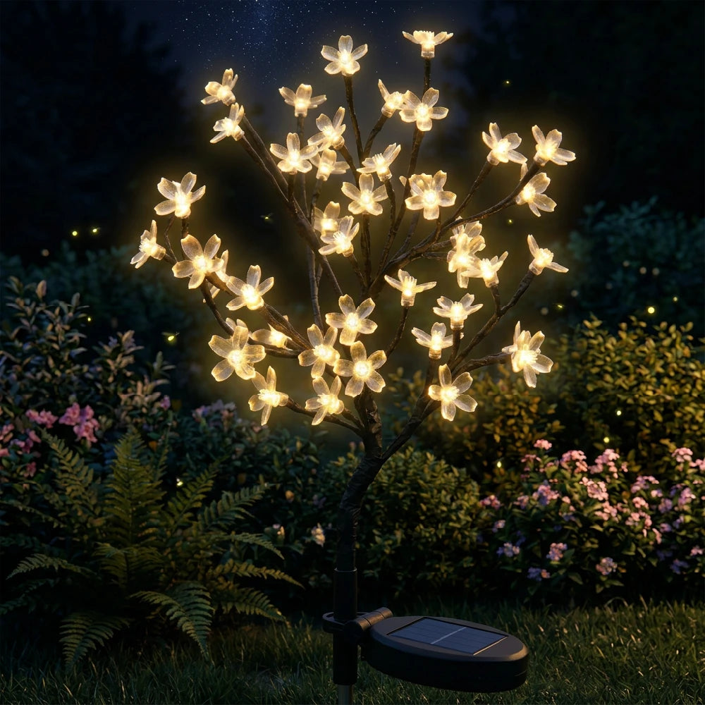 Gardinea® Cherry Blossom Solar Garden Lights