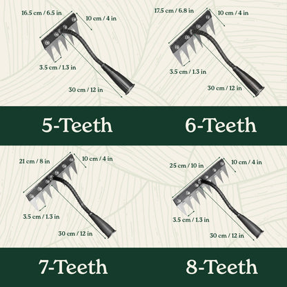 Gardinea® The Iron Weeding Rake 2.0