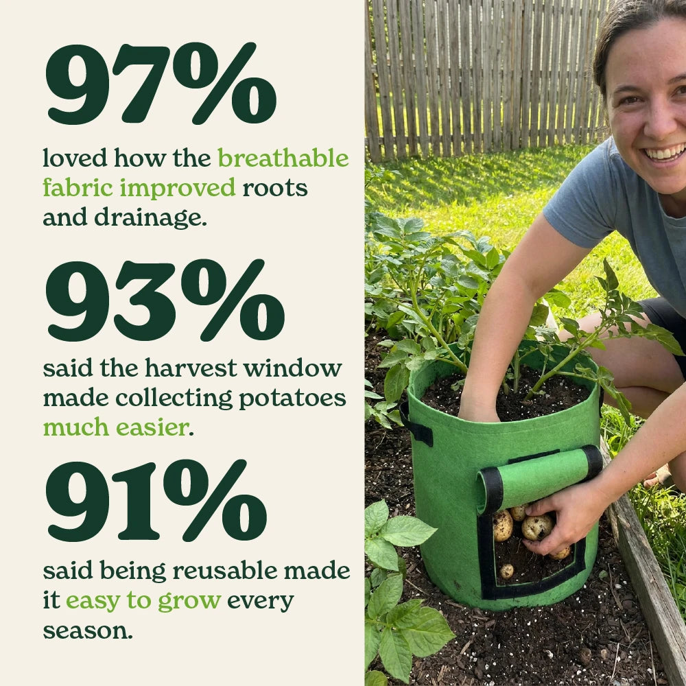 Gardinea® Felt Potato Growth Bags