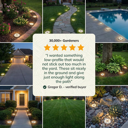 Gardinea® Solar Ground Lights