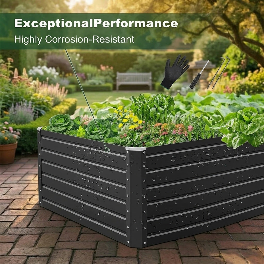 Gardinea® Metal Garden Bed 2.0