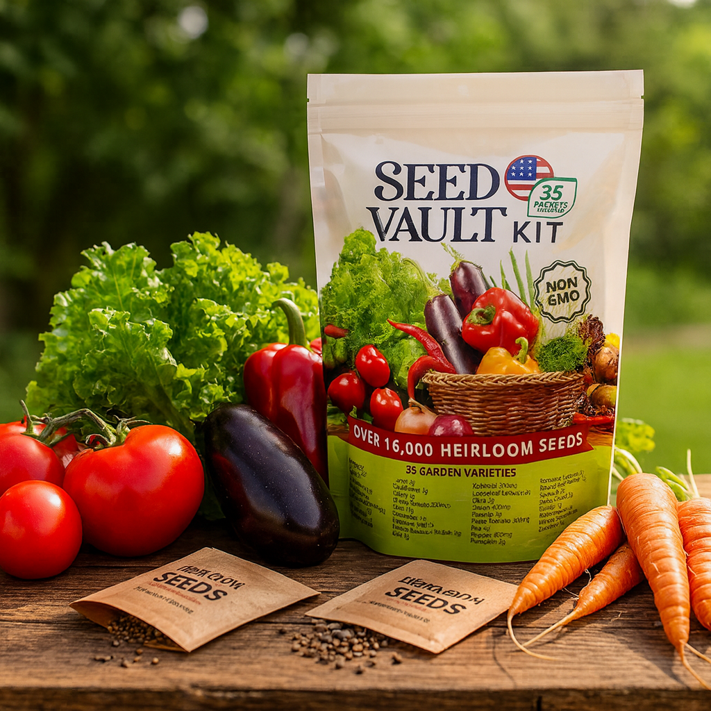 Gardinea® Vegetable Seed Vault Kit