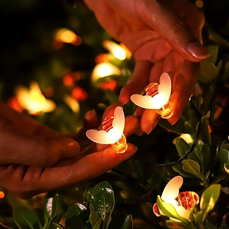 Gardinea® 50pc Bee String Lights