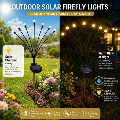 Gardinea® Outdoor Solar Firefly Lights