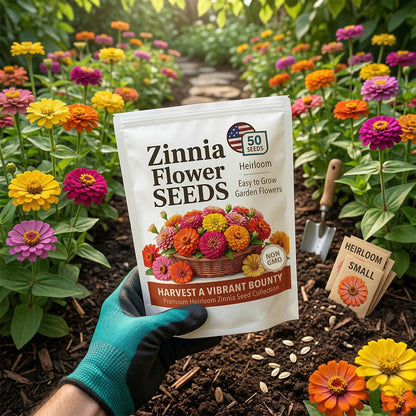 Gardinea® Zinnia Flower Seeds