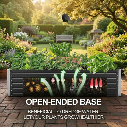 Gardinea® Metal Garden Bed 2.0