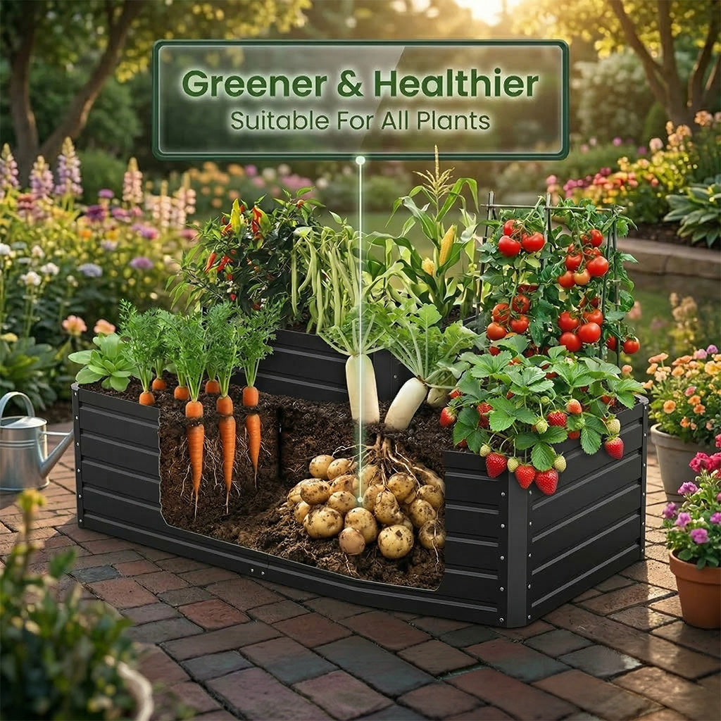Gardinea® Metal Garden Bed 2.0