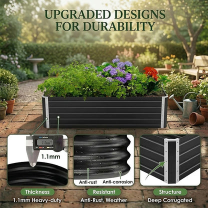 Gardinea® Metal Garden Bed 2.0