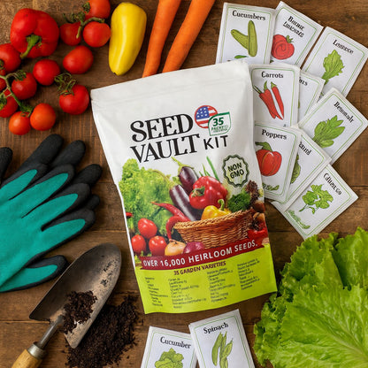 Gardinea® Vegetable Seed Vault Kit