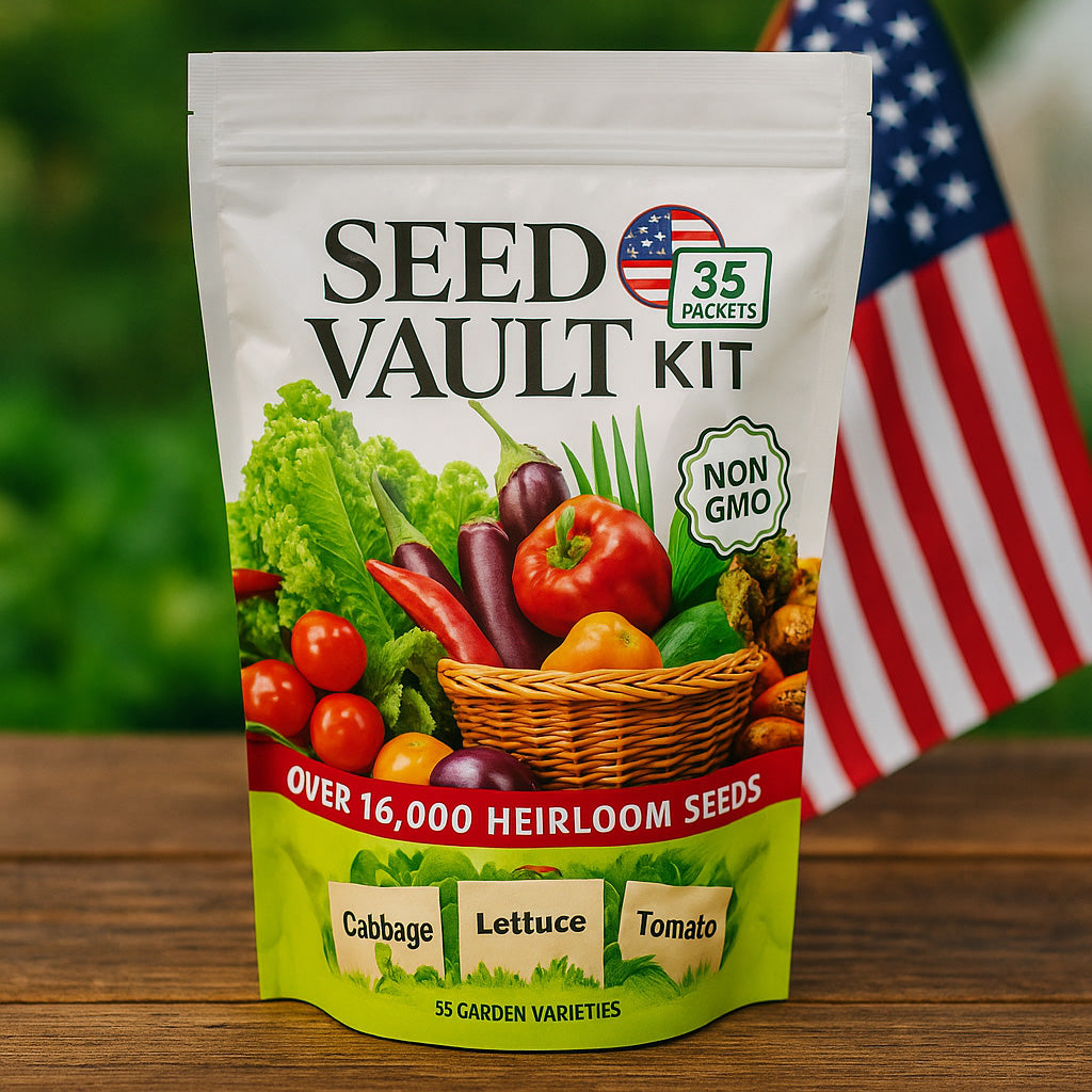 Gardinea® Vegetable Seed Vault Kit